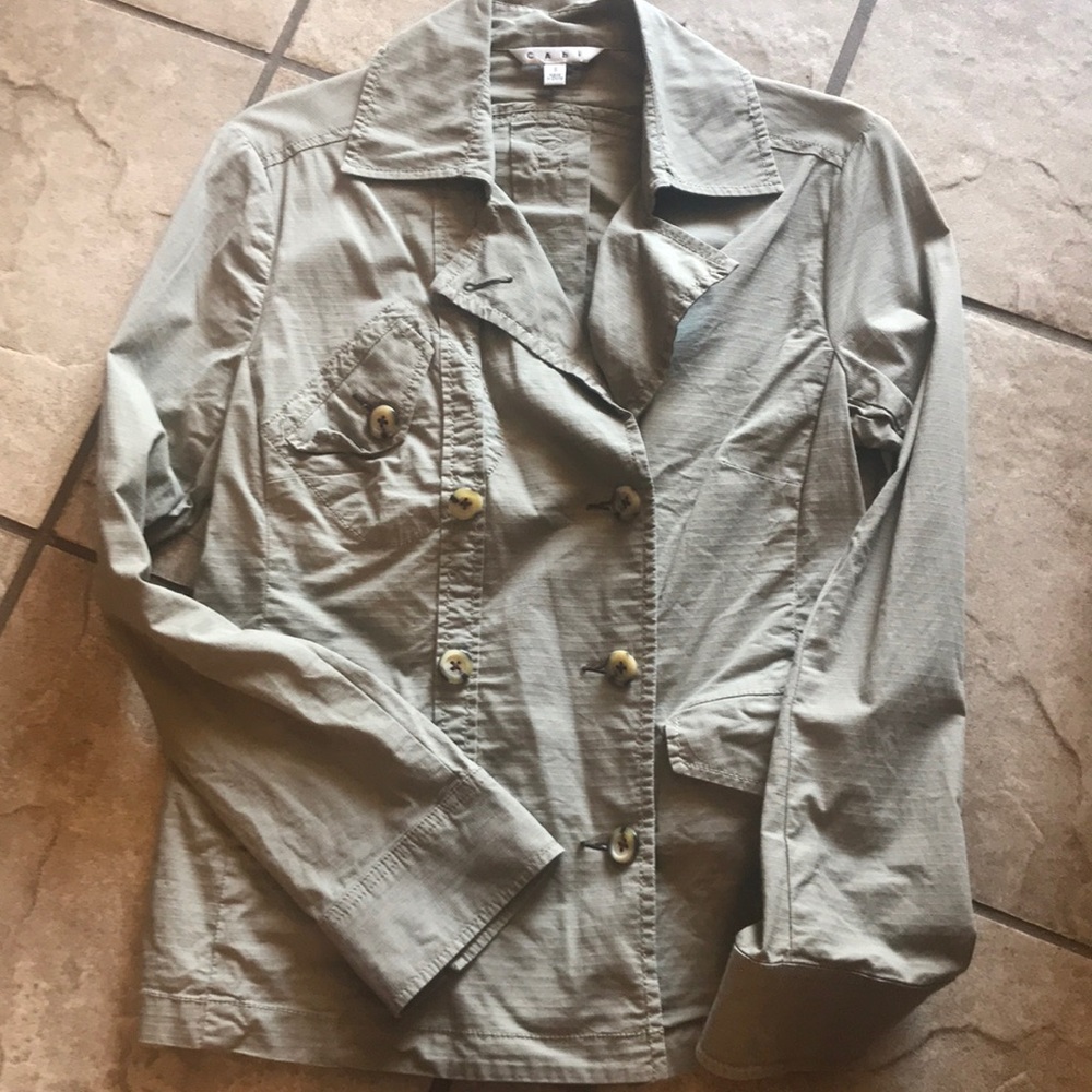 Olive green jacket